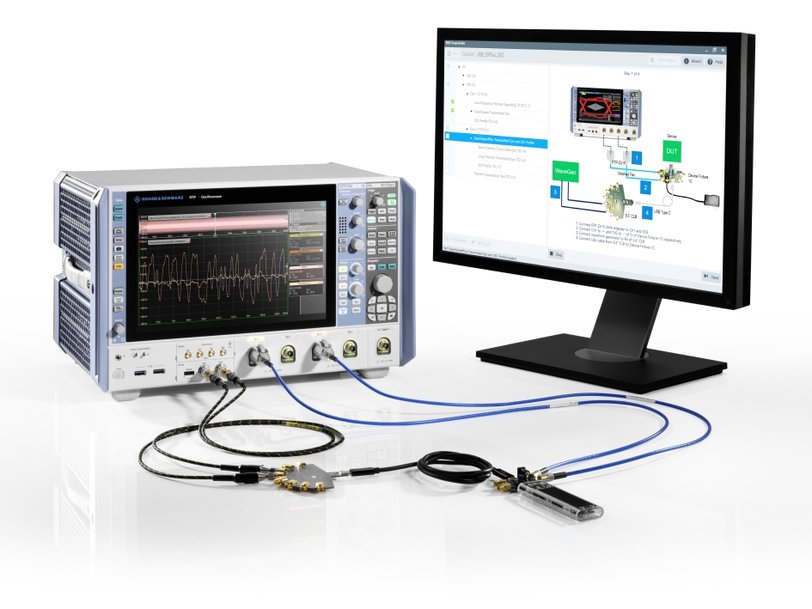 Rohde & Schwarz approved by USB-IF for USB 3.2 Gen 1 & Gen 2 transmitter and receiver compliance testing 